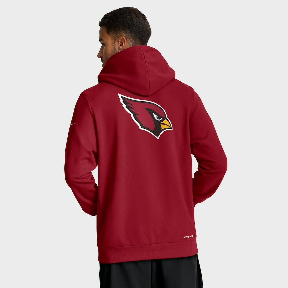 Arizona Cardinals Sideline Standard Issue Utility Player Dri-FIT Full-Zip Hoodie - Cardinal Hoodies
