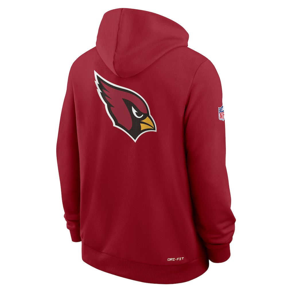 Arizona Cardinals Sideline Standard Issue Utility Player Dri-FIT Full-Zip Hoodie - Cardinal Hoodies
