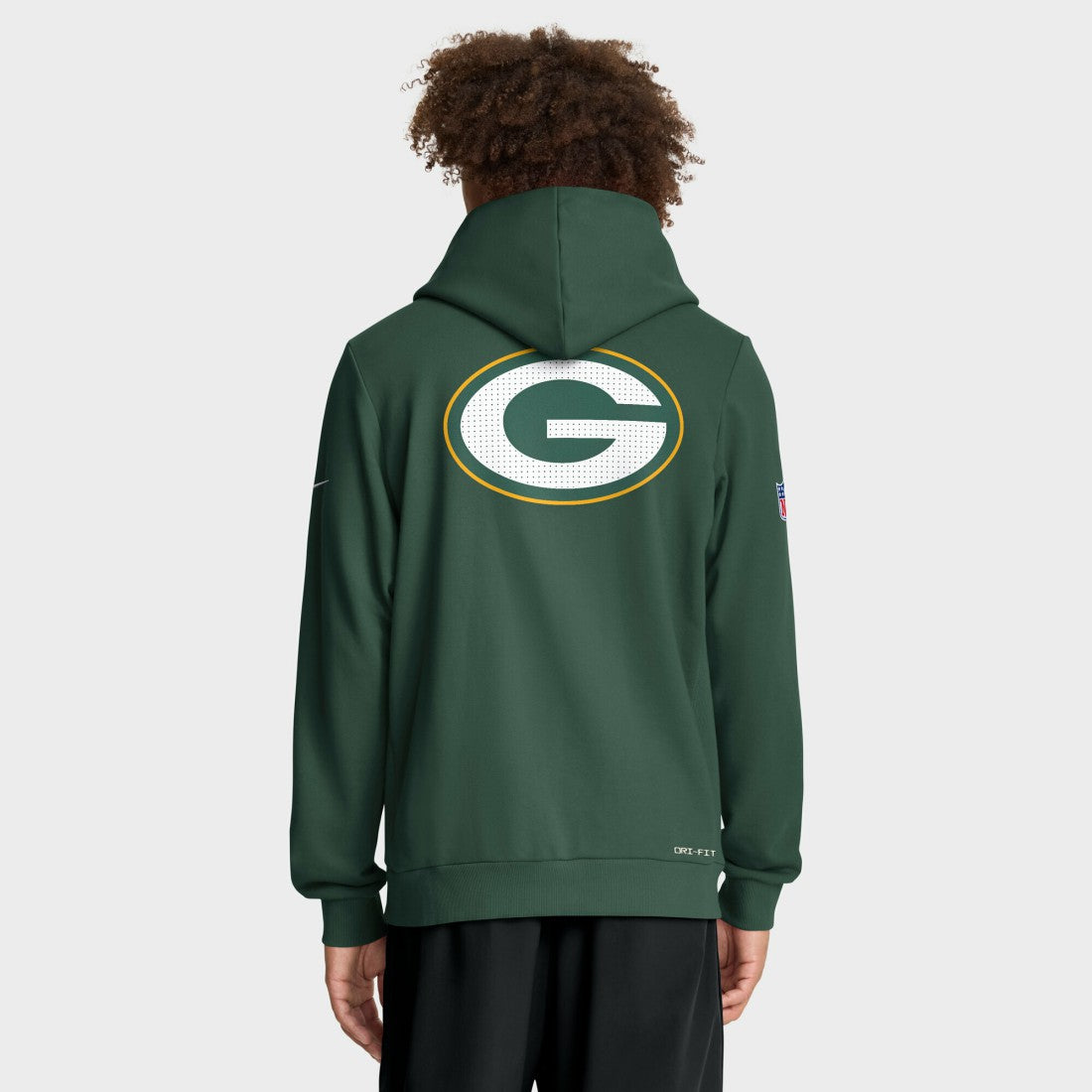 Green Bay Packers Sideline Standard Issue Utility Player Dri-FIT Full-Zip Hoodie - Green Hoodies