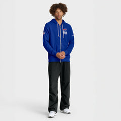 Buffalo Bills Sideline Standard Issue Utility Player Dri-FIT Full-Zip Hoodie - Royal Hoodies