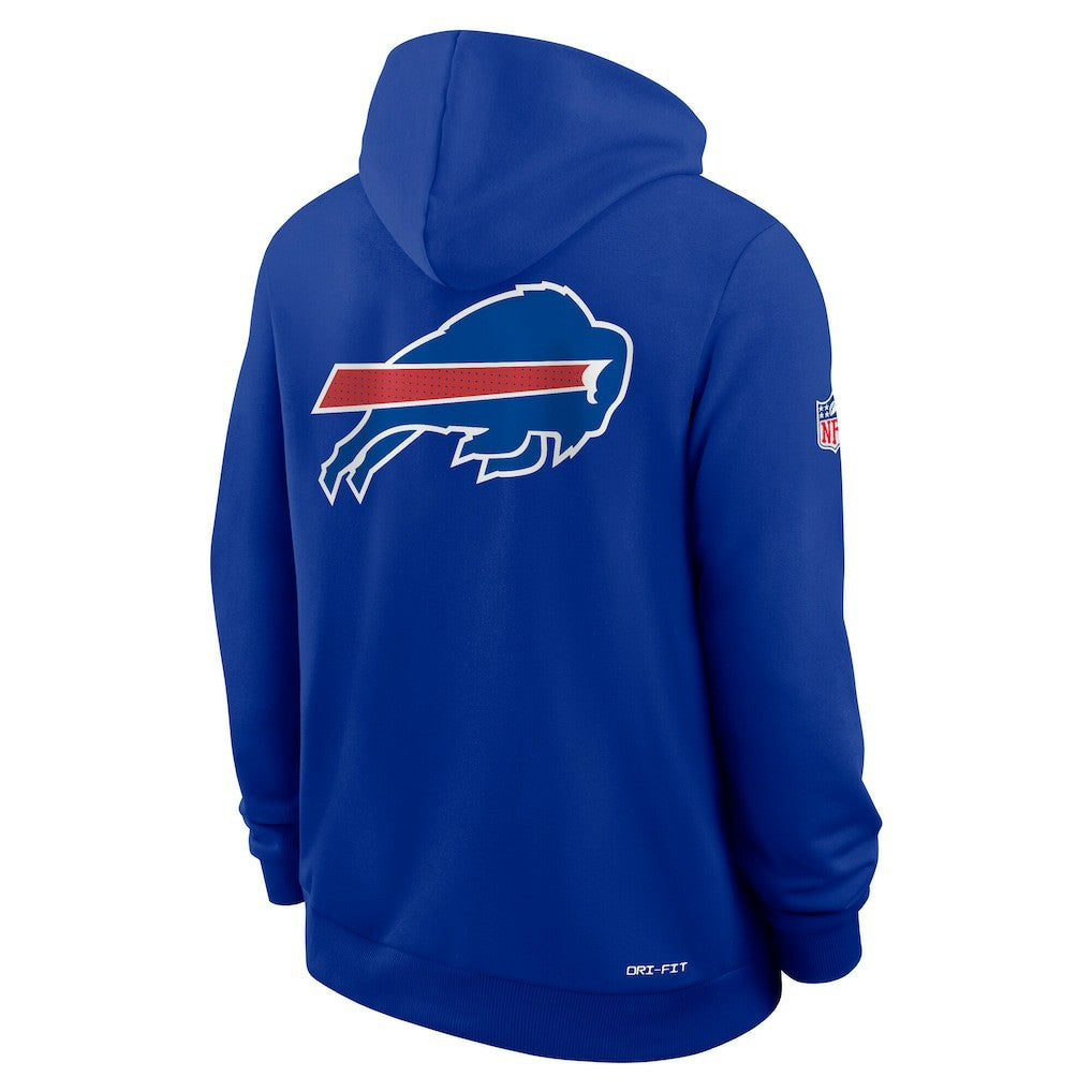 Buffalo Bills Sideline Standard Issue Utility Player Dri-FIT Full-Zip Hoodie - Royal Hoodies