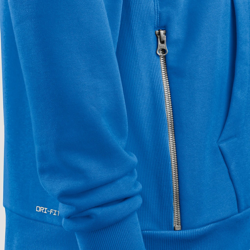 Detroit Lions Sideline Standard Issue Utility Player Dri-FIT Full-Zip Hoodie - Blue Hoodies