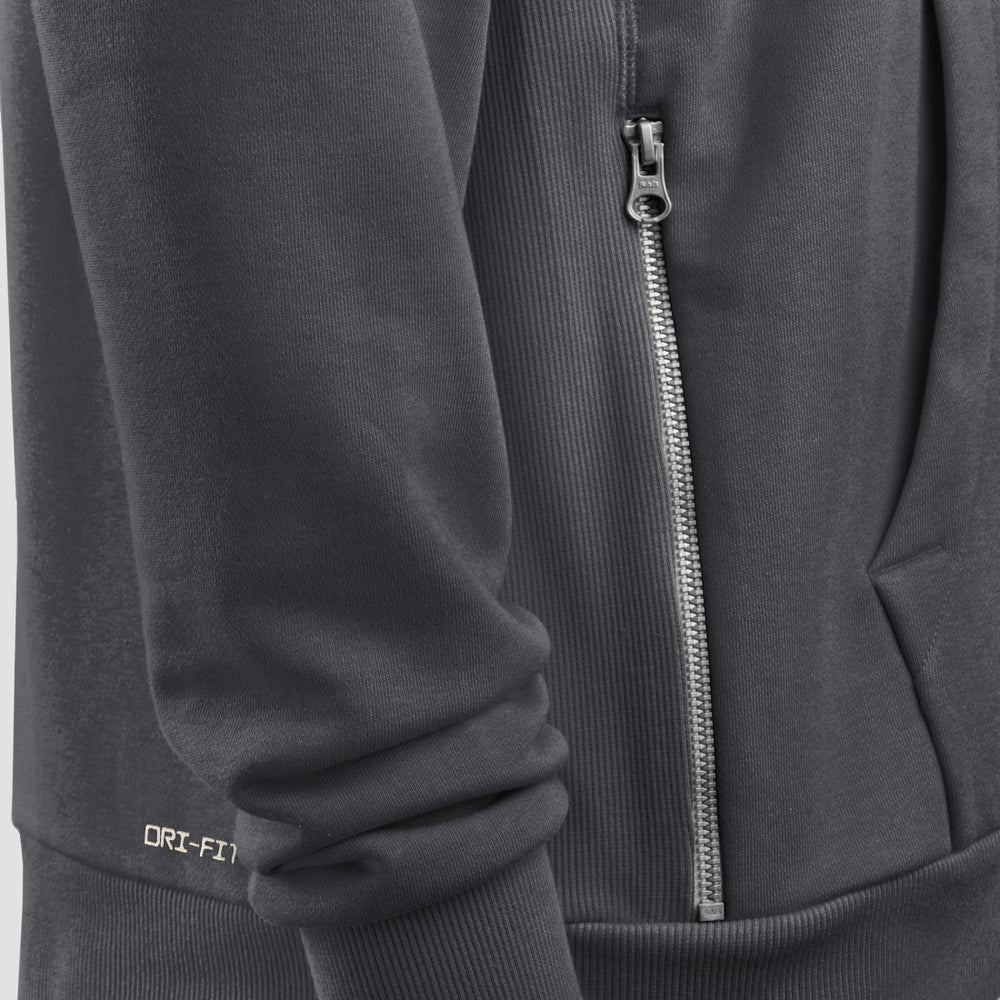 Green Bay Packers Sideline Standard Issue Utility Player Dri-FIT Full-Zip Hoodie - Anthracite Hoodies