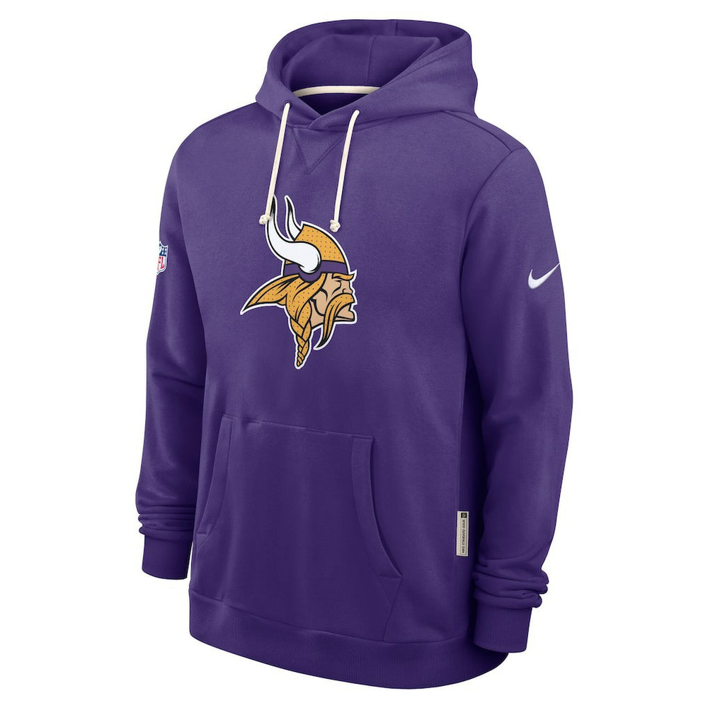 Minnesota Vikings Sideline Standard Issue Initial Home Dri-FIT Hoodie - Purple Hoodies