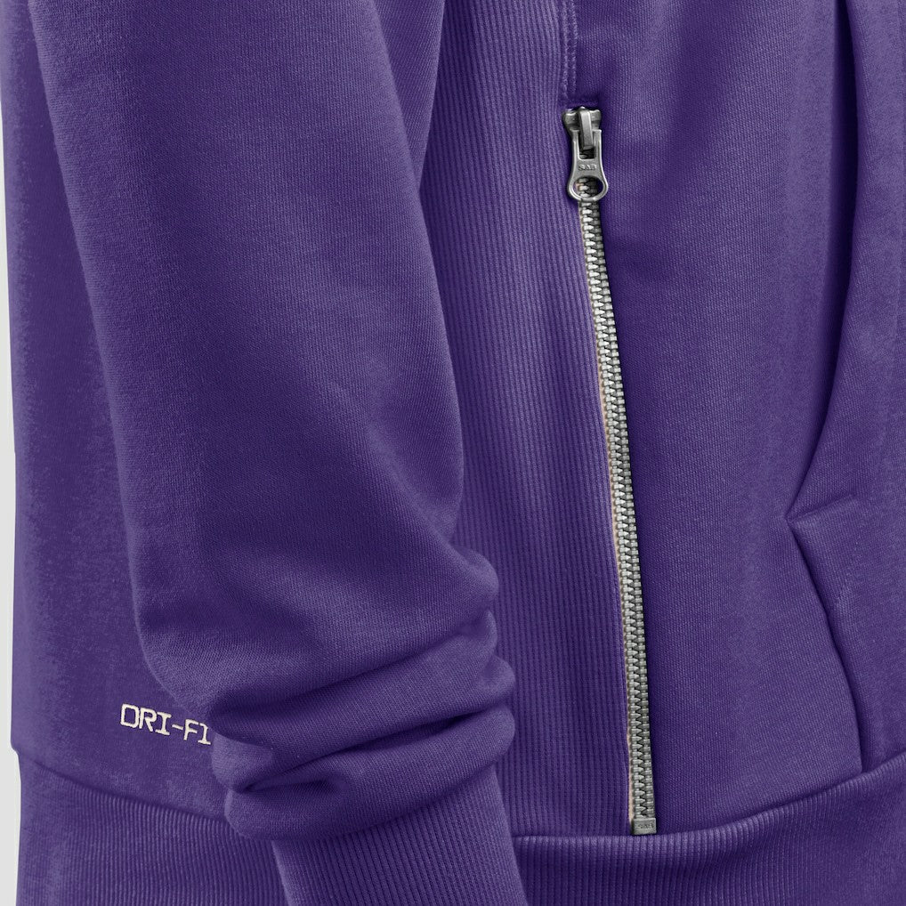 Minnesota Vikings Sideline Standard Issue Initial Home Dri-FIT Hoodie - Purple Hoodies