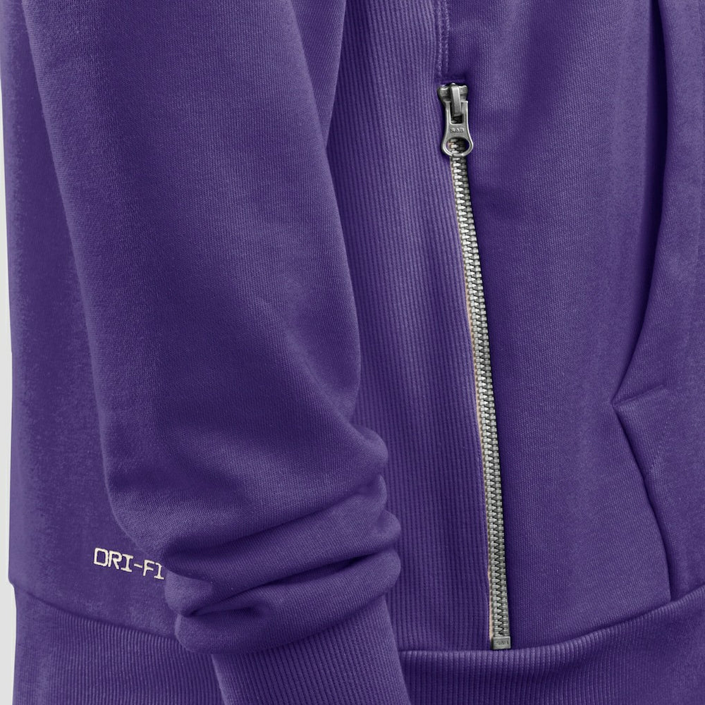 Minnesota Vikings Sideline Standard Issue Initial Home Dri-FIT Hoodie - Purple Hoodies