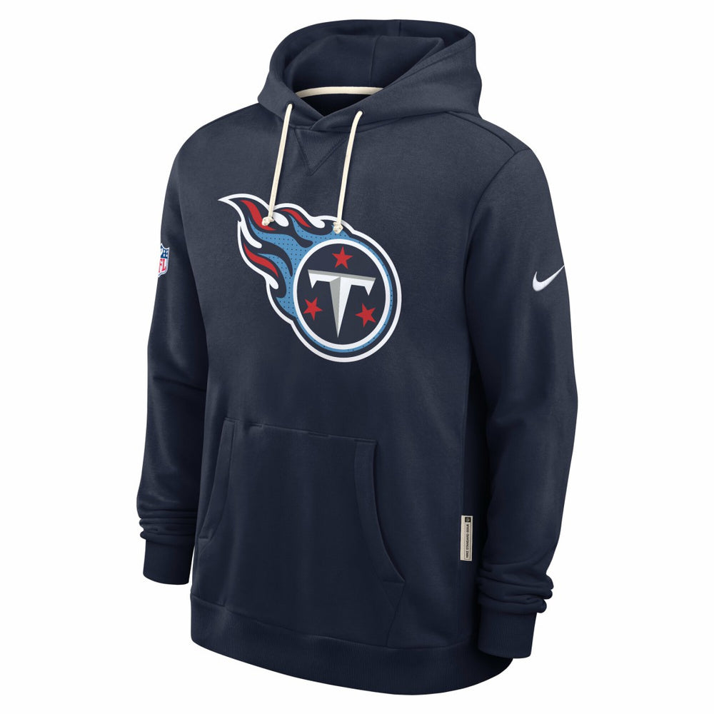 Tennessee Titans Sideline Standard Issue Initial Home Dri-FIT Hoodie - Navy Hoodies
