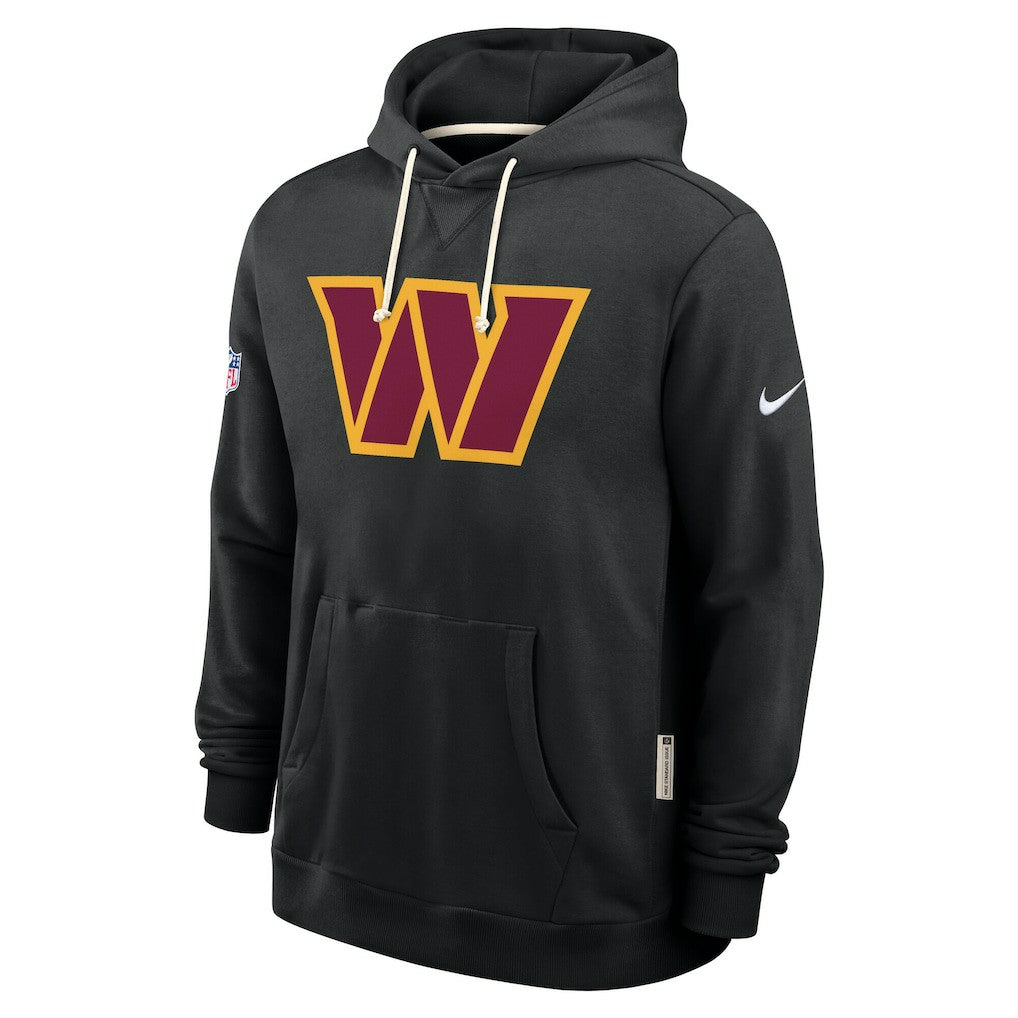 Washington Commanders Sideline Standard Issue Initial Home Dri-FIT Hoodie - Black Hoodies