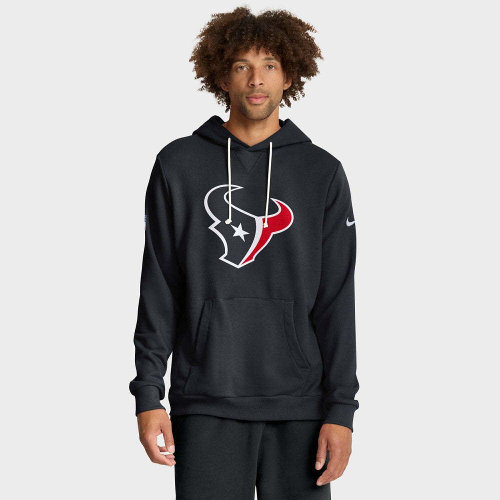 Houston Texans Sideline Standard Issue Initial Home Dri-FIT Hoodie - Navy Hoodies