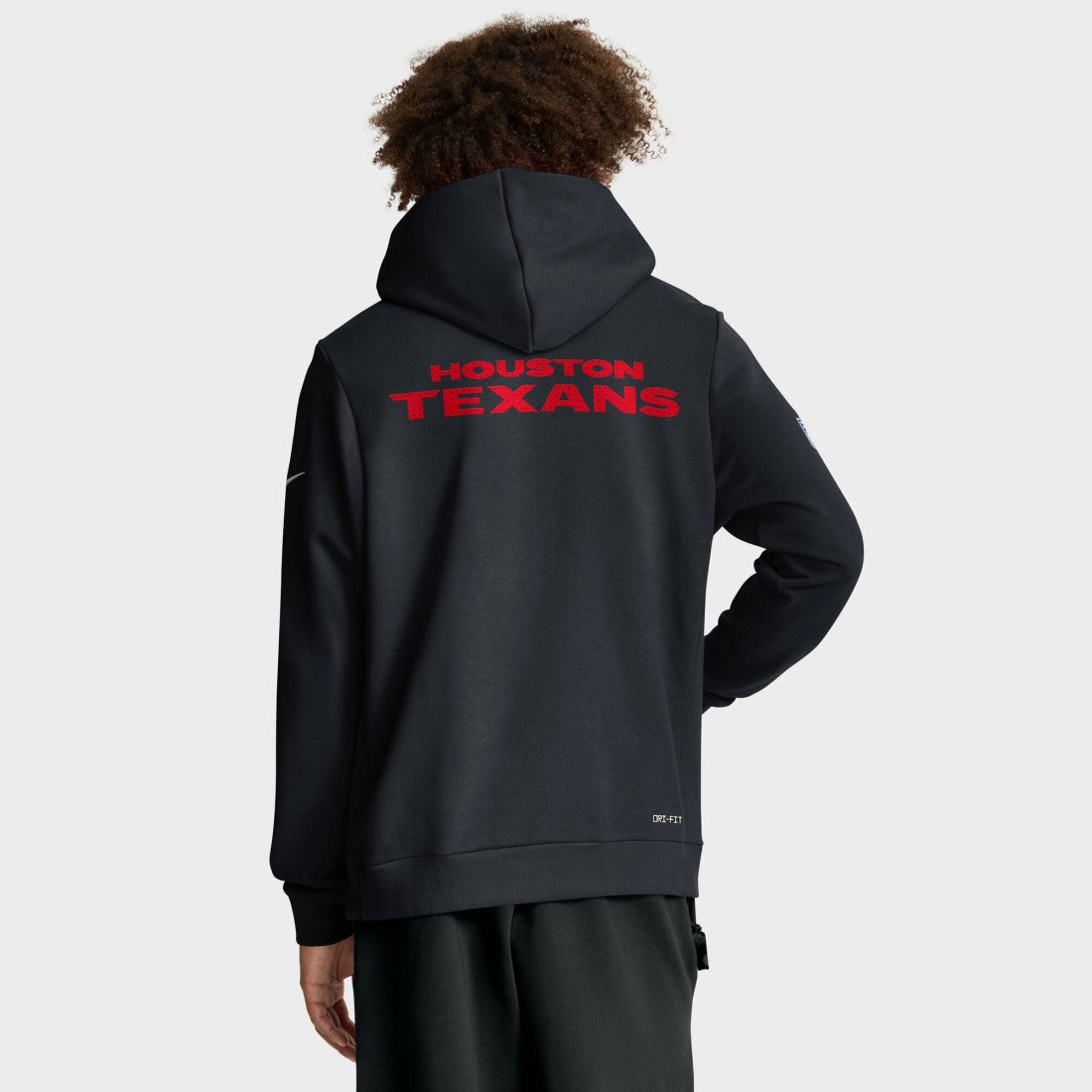 Houston Texans Sideline Standard Issue Initial Home Dri-FIT Hoodie - Navy Hoodies