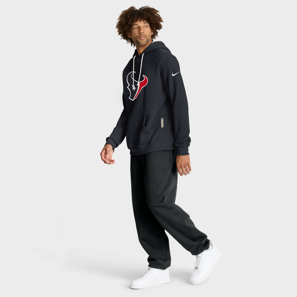 Houston Texans Sideline Standard Issue Initial Home Dri-FIT Hoodie - Navy Hoodies