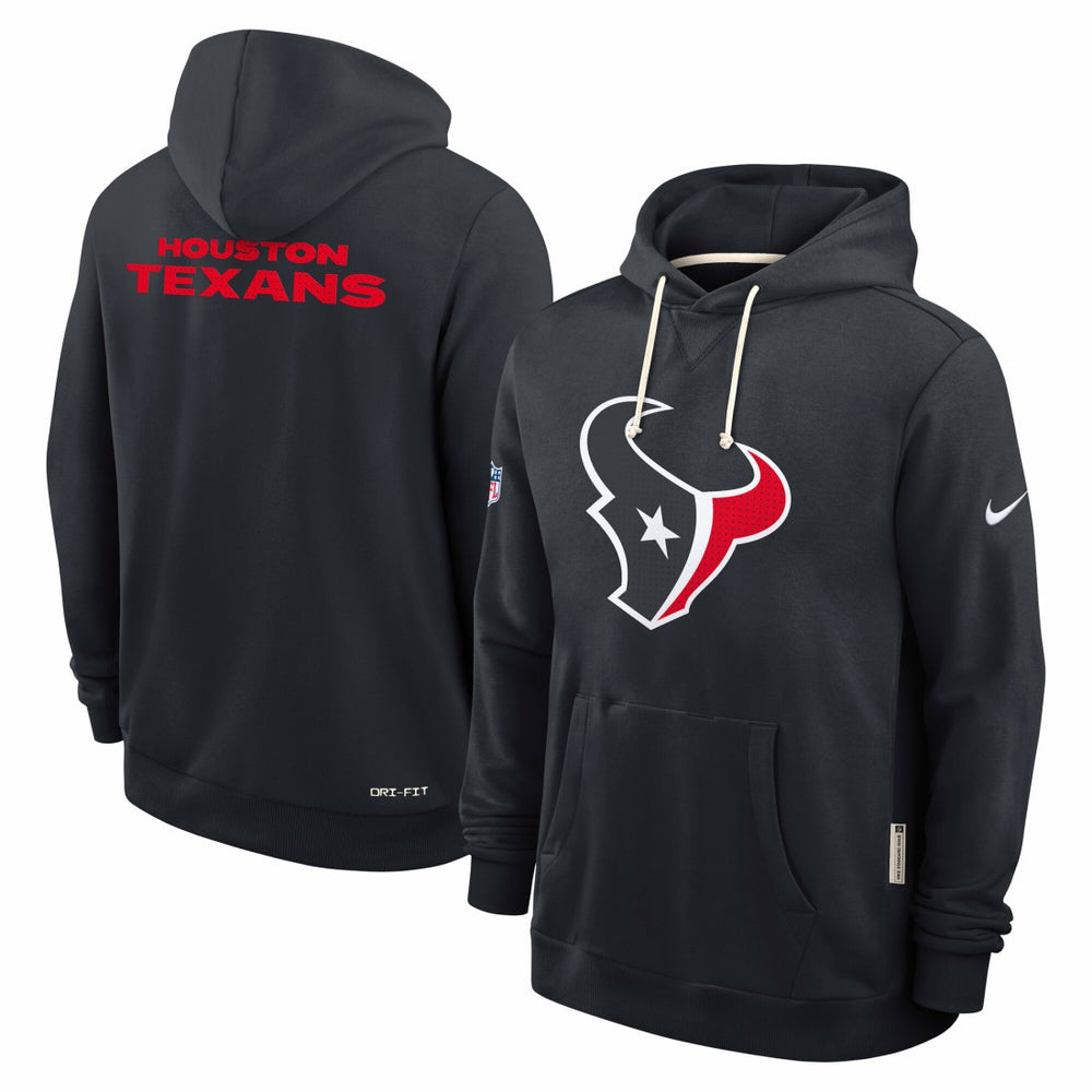 Houston Texans Sideline Standard Issue Initial Home Dri-FIT Hoodie - Navy Hoodies
