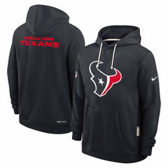Houston Texans Sideline Standard Issue Initial Home Dri-FIT Hoodie - Navy Hoodies