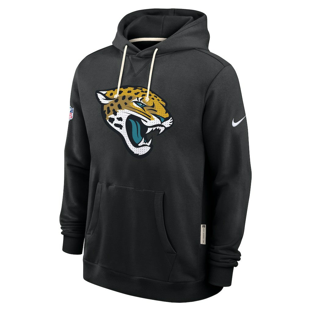 Jacksonville Jaguars Sideline Standard Issue Initial Home Dri-FIT Hoodie - Black Hoodies