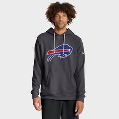 Buffalo Bills Sideline Standard Issue Initial Home Dri-FIT Hoodie - Anthracite Hoodies