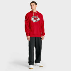 Kansas City Chiefs Sideline Standard Issue Initial Home Dri-FIT Hoodie - Red Hoodies