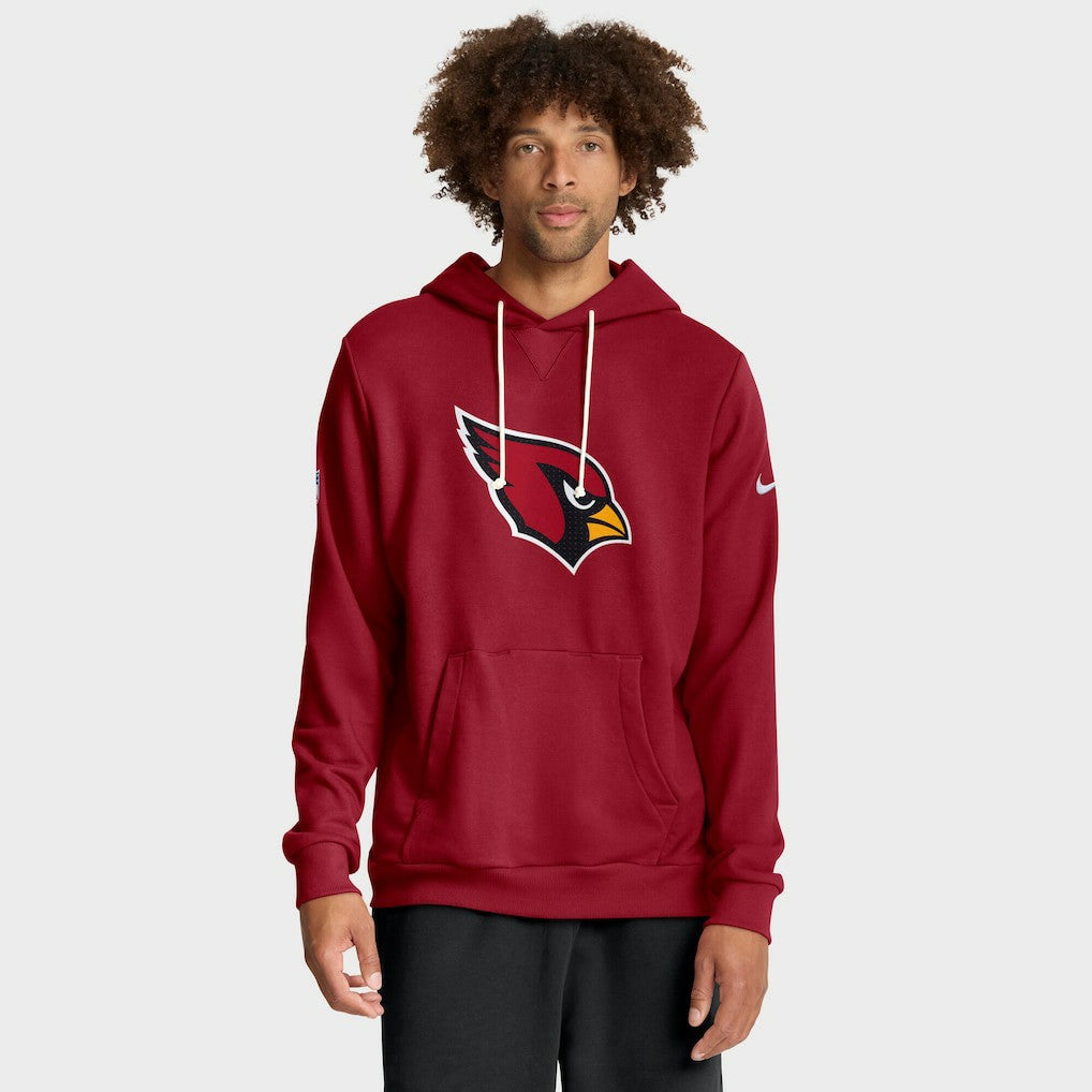 Arizona Cardinals Sideline Standard Issue Initial Home Dri-FIT Hoodie - Cardinal Hoodies
