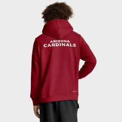 Arizona Cardinals Sideline Standard Issue Initial Home Dri-FIT Hoodie - Cardinal Hoodies