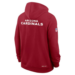 Arizona Cardinals Sideline Standard Issue Initial Home Dri-FIT Hoodie - Cardinal Hoodies
