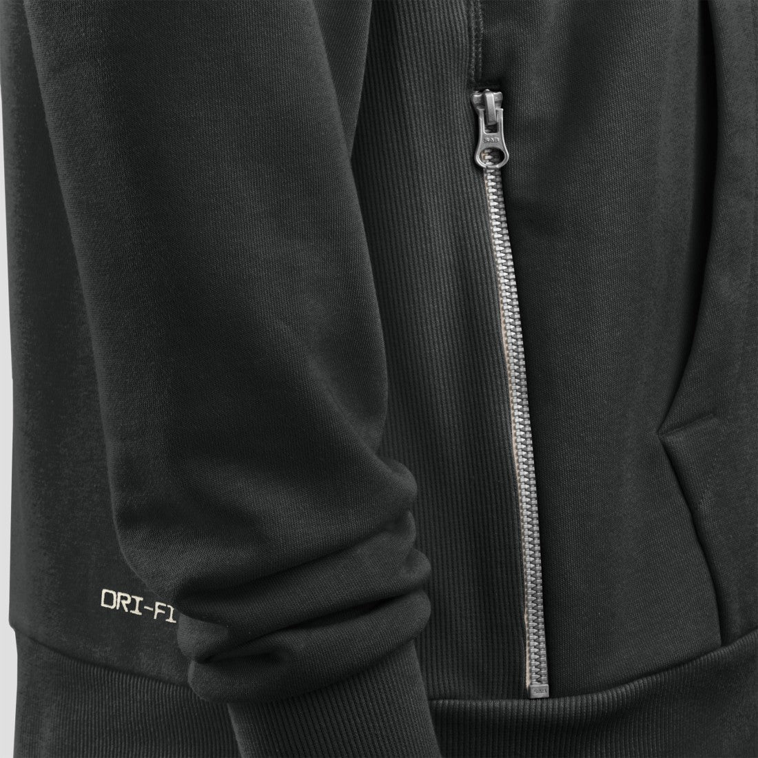 New York Jets 2025 NFL Crucial Catch Sideline Standard Issue Dri-FIT Hoodie - Black Hoodies