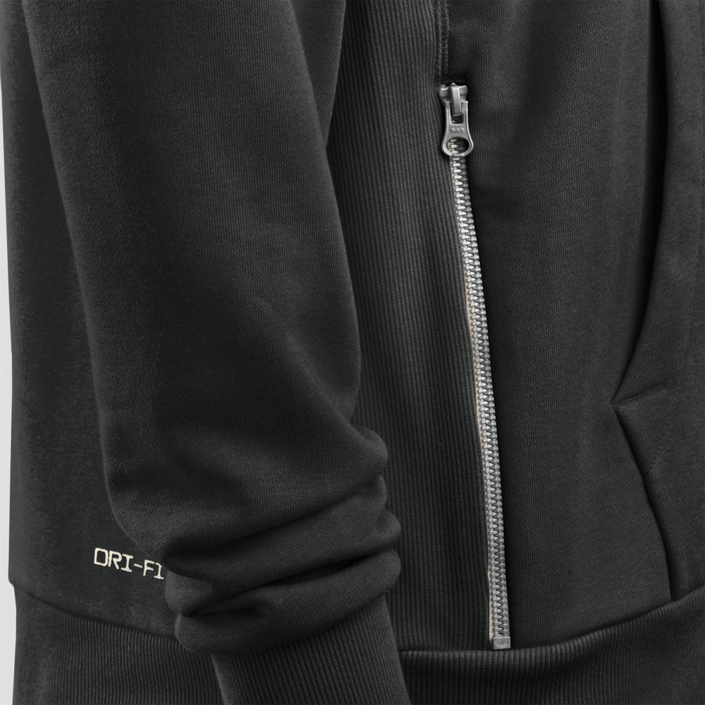 New York Jets 2025 NFL Crucial Catch Sideline Standard Issue Dri-FIT Hoodie - Black Hoodies