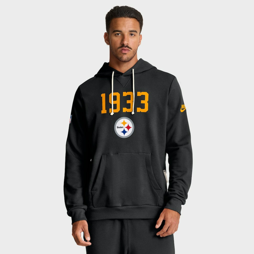 Pittsburgh Steelers Sideline Standard Issue Alt 2 Dri-FIT Hoodie - Black Hoodies