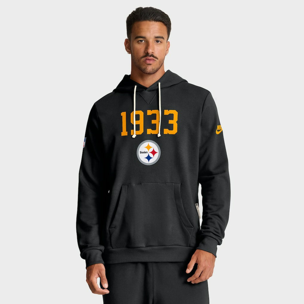 Pittsburgh Steelers Sideline Standard Issue Alt 2 Dri-FIT Hoodie - Black Hoodies