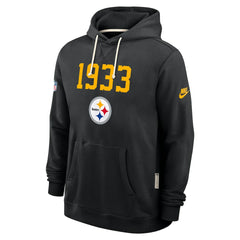 Pittsburgh Steelers Sideline Standard Issue Alt 2 Dri-FIT Hoodie - Black Hoodies