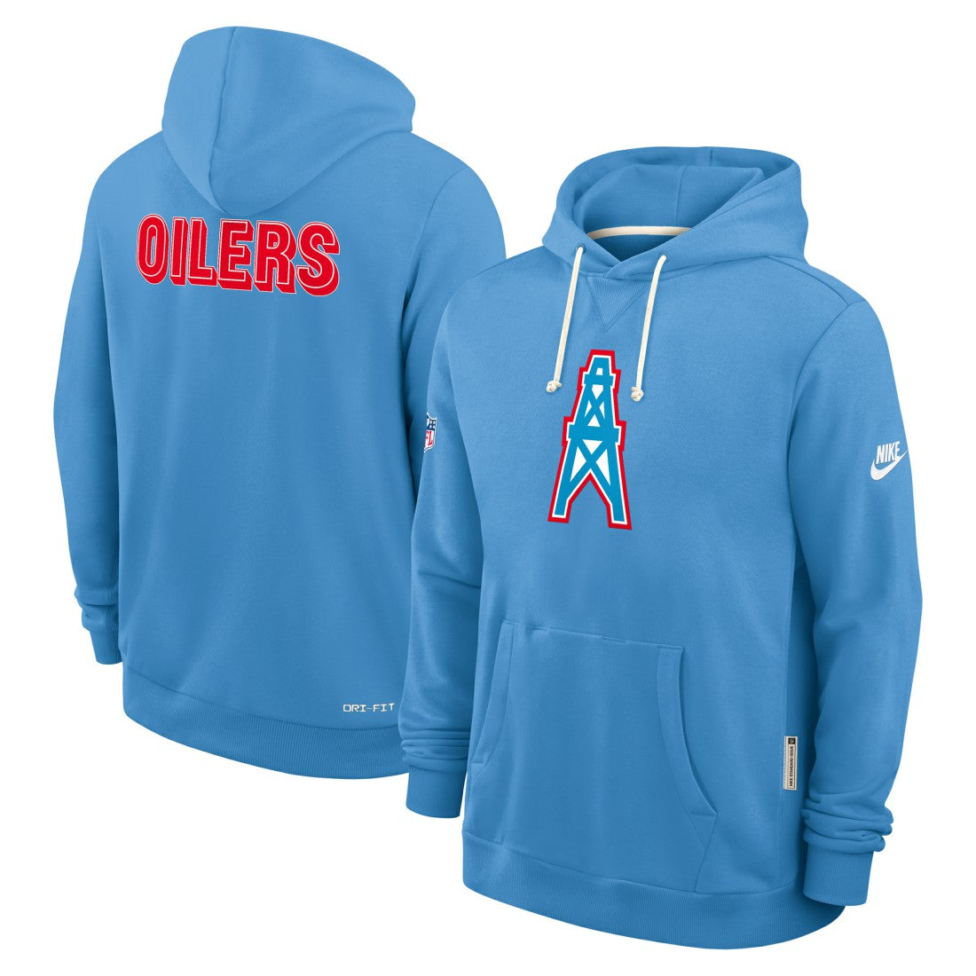 Tennessee Titans Sideline Standard Issue Alt 2 Dri-FIT Hoodie - Light Blue Hoodies