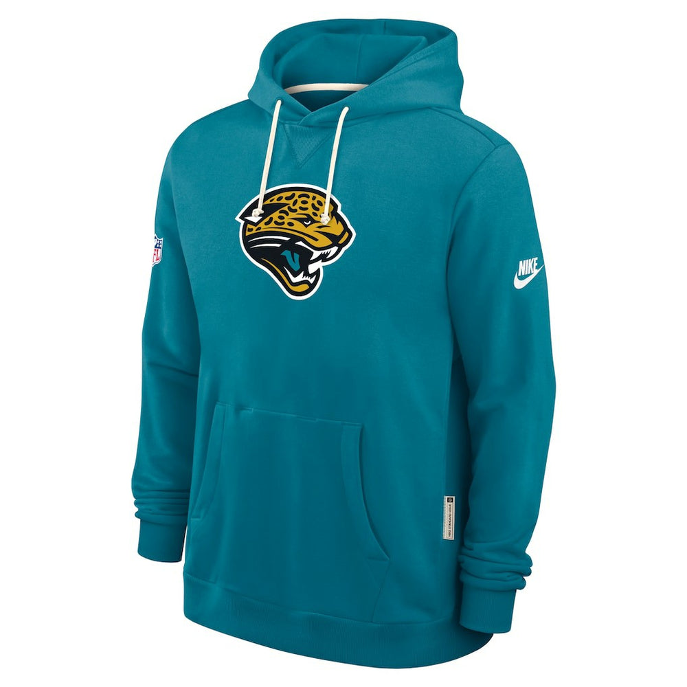Jacksonville Jaguars Sideline Standard Issue Alt 2 Dri-FIT Hoodie - Teal Hoodies