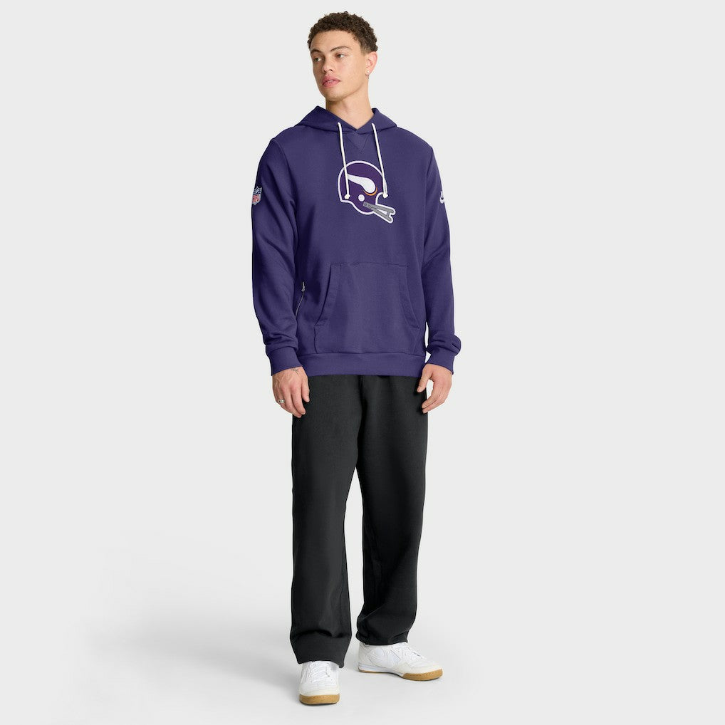 Minnesota Vikings Sideline Standard Issue Alt 2 Dri-FIT Hoodie - Purple Hoodies