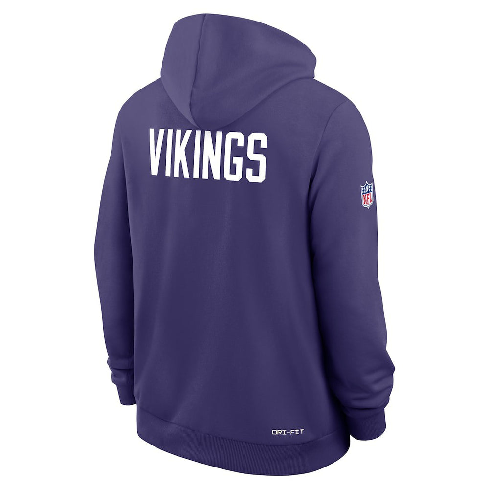 Minnesota Vikings Sideline Standard Issue Alt 2 Dri-FIT Hoodie - Purple Hoodies