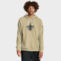 New Orleans Saints Sideline Standard Issue Alt 2 Dri-FIT Hoodie - Gold Hoodies