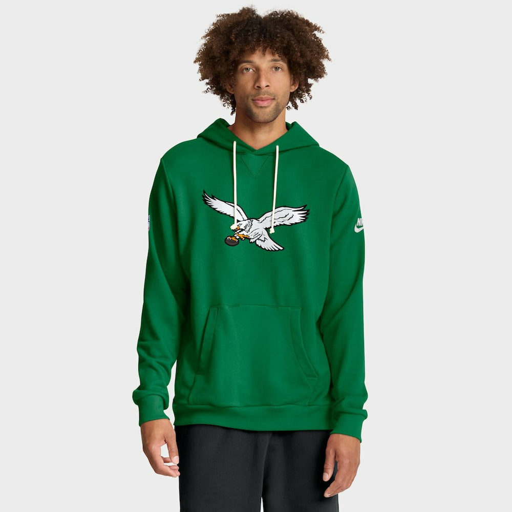 Philadelphia Eagles Sideline Standard Issue Alt 2 Dri-FIT Hoodie - Kelly Green Hoodies