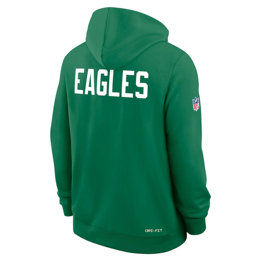 Philadelphia Eagles Sideline Standard Issue Alt 2 Dri-FIT Hoodie - Kelly Green Hoodies