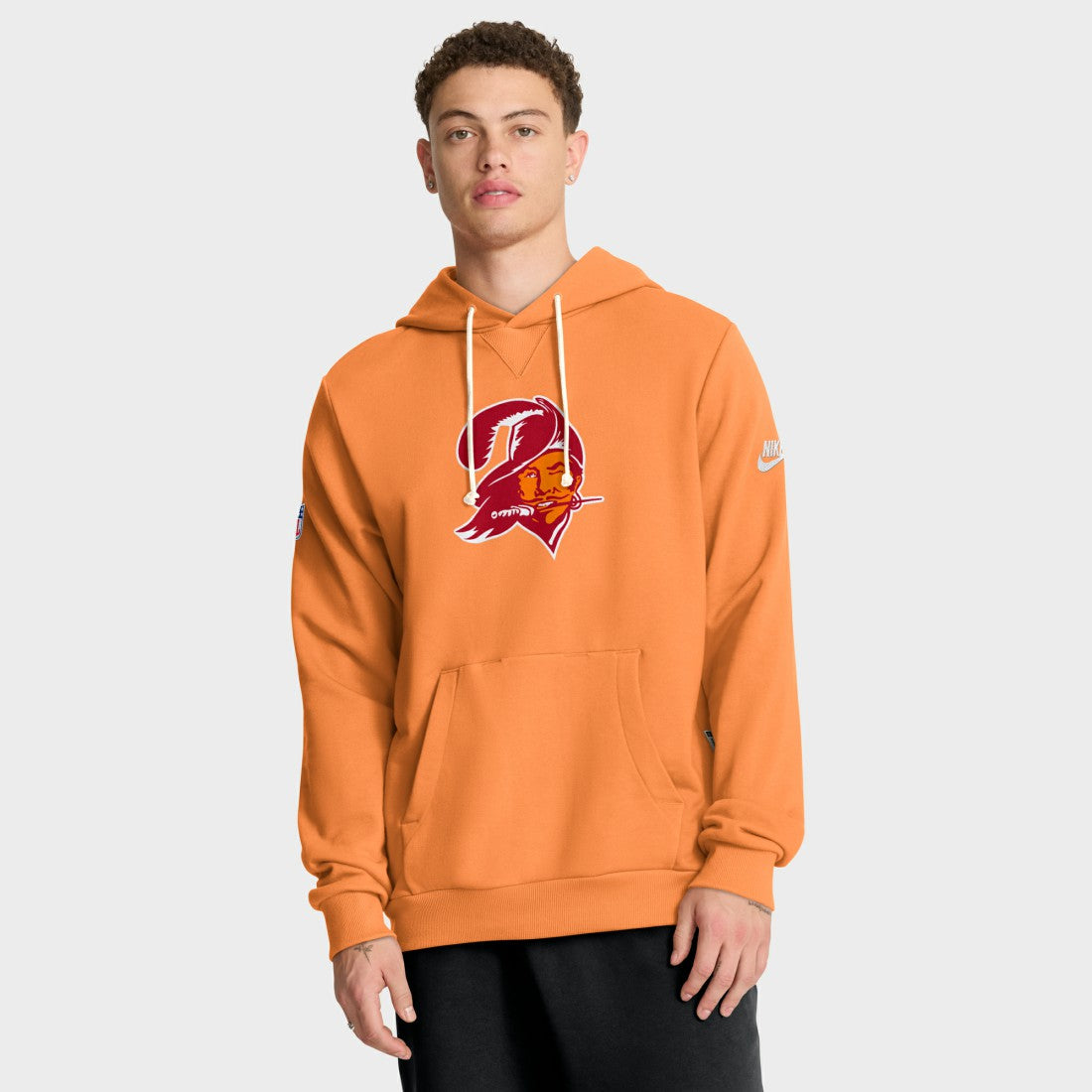 Tampa Bay Buccaneers Sideline Standard Issue Alt 2 Dri-FIT Hoodie - Orange Hoodies