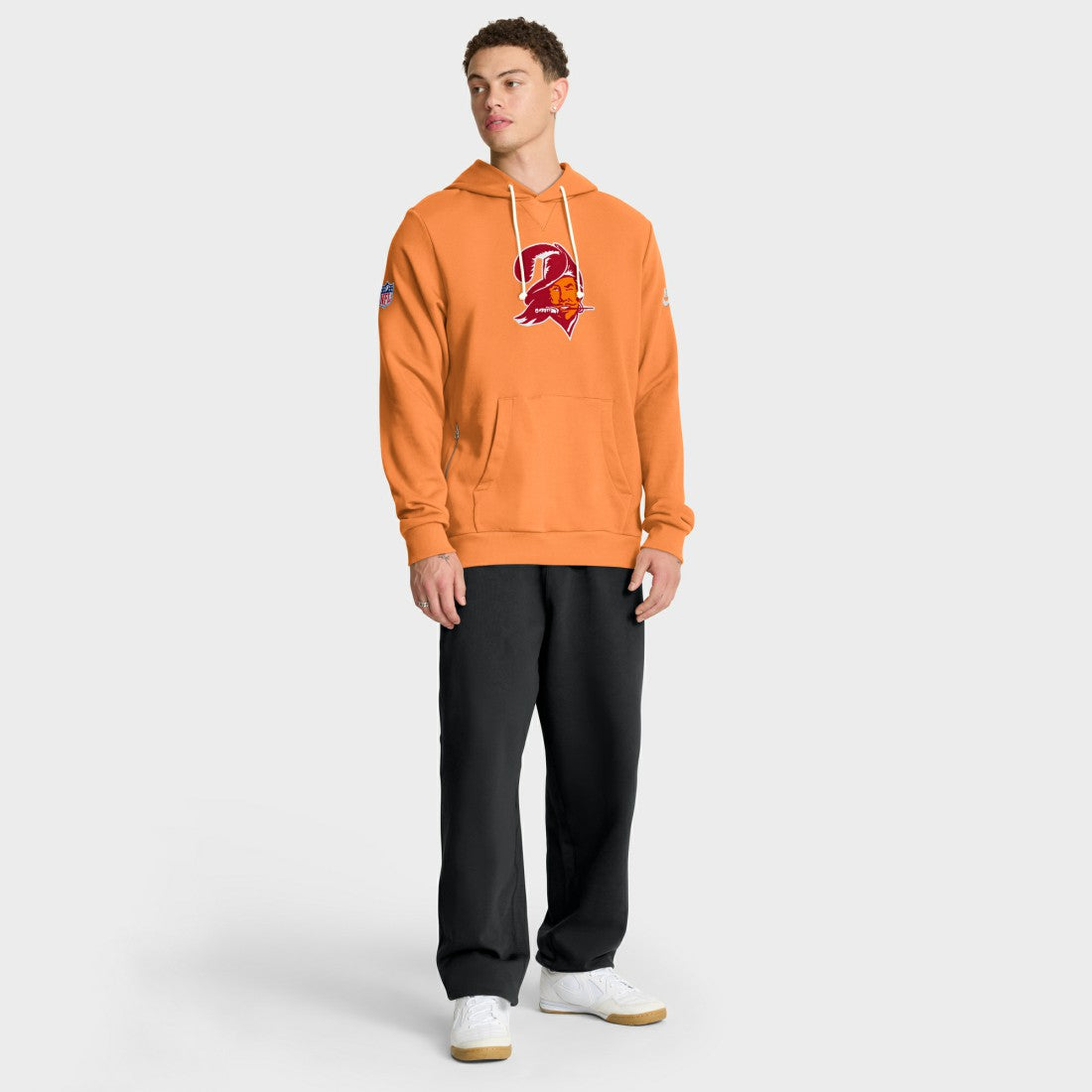 Tampa Bay Buccaneers Sideline Standard Issue Alt 2 Dri-FIT Hoodie - Orange Hoodies