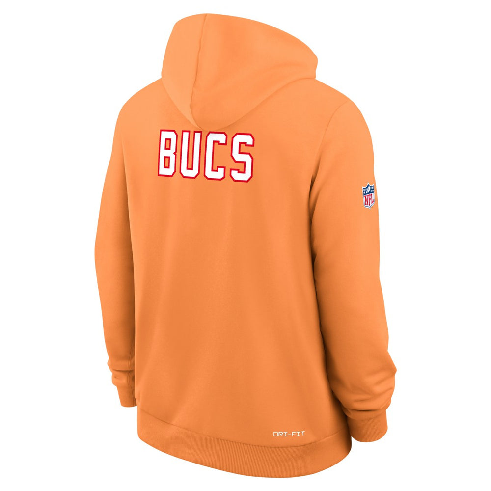 Tampa Bay Buccaneers Sideline Standard Issue Alt 2 Dri-FIT Hoodie - Orange Hoodies