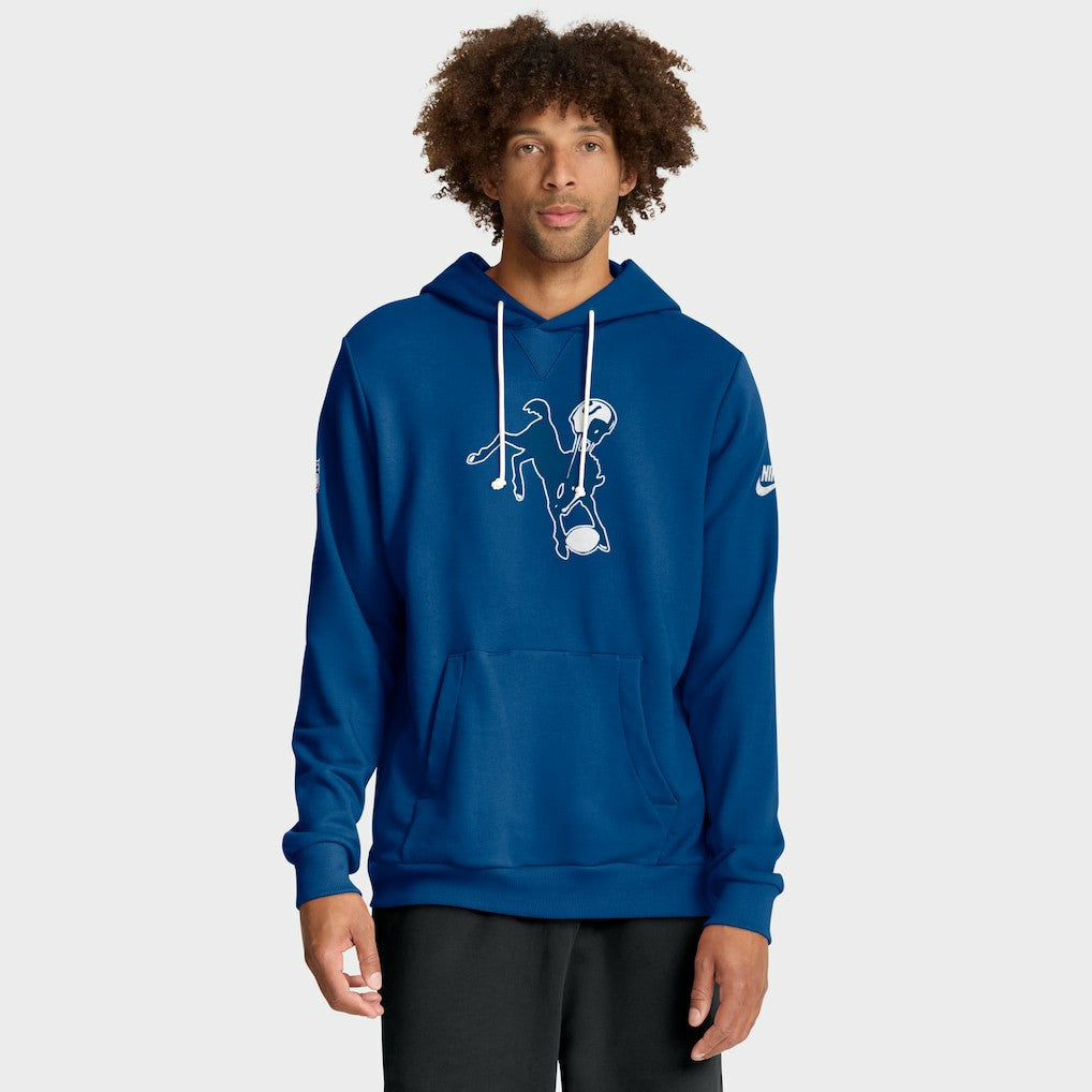 Indianapolis Colts Sideline Standard Issue Alt 2 Dri-FIT Hoodie - Royal Hoodies