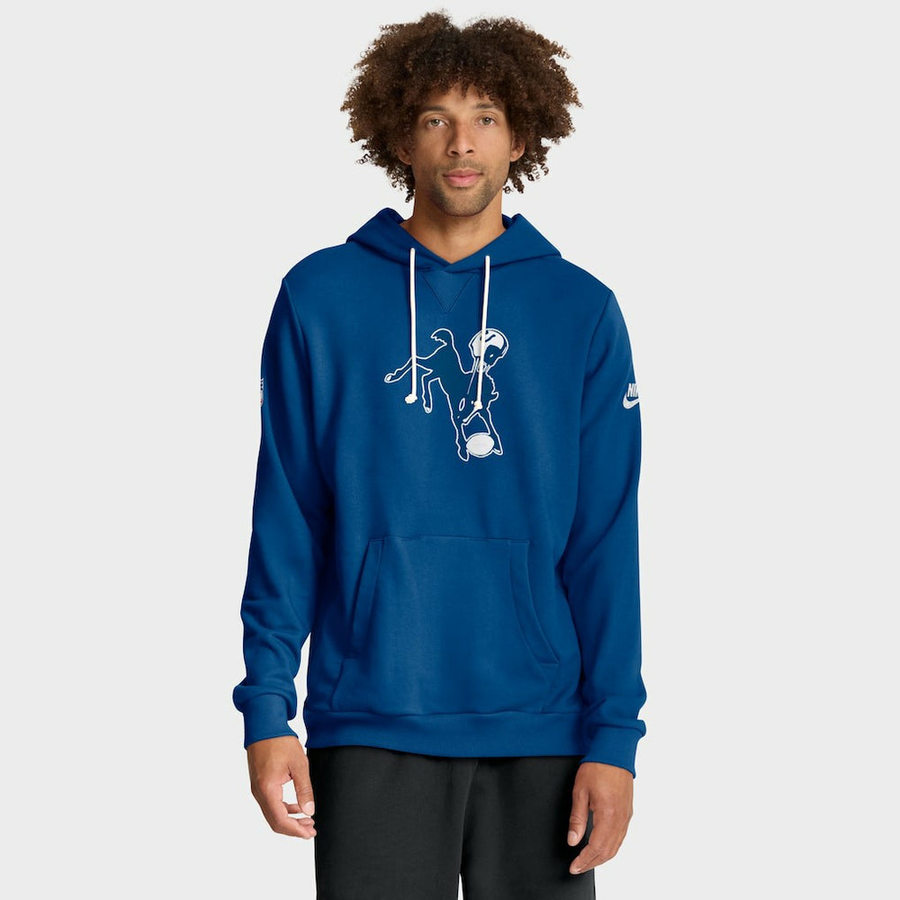 Indianapolis Colts Sideline Standard Issue Alt 2 Dri-FIT Hoodie - Royal Hoodies
