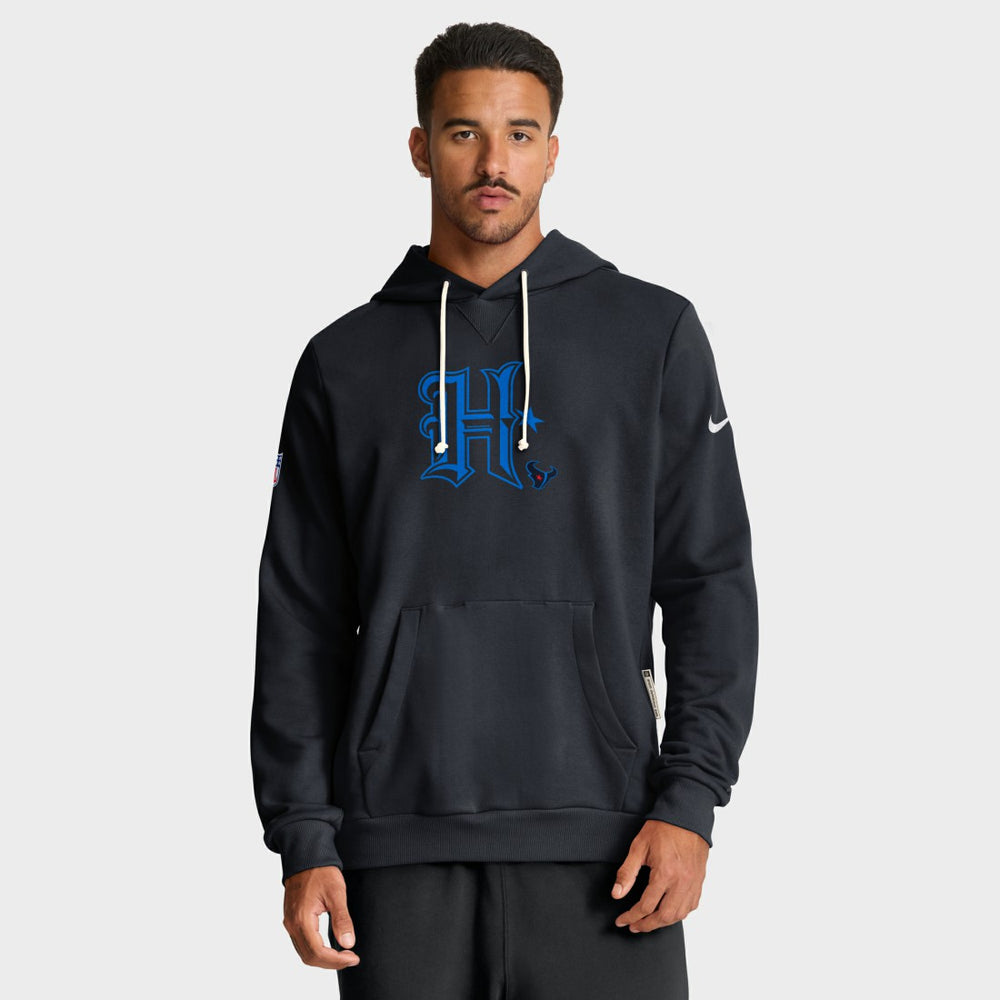 Houston Texans Sideline Standard Issue Alt 2 Dri-FIT Hoodie - Navy Hoodies
