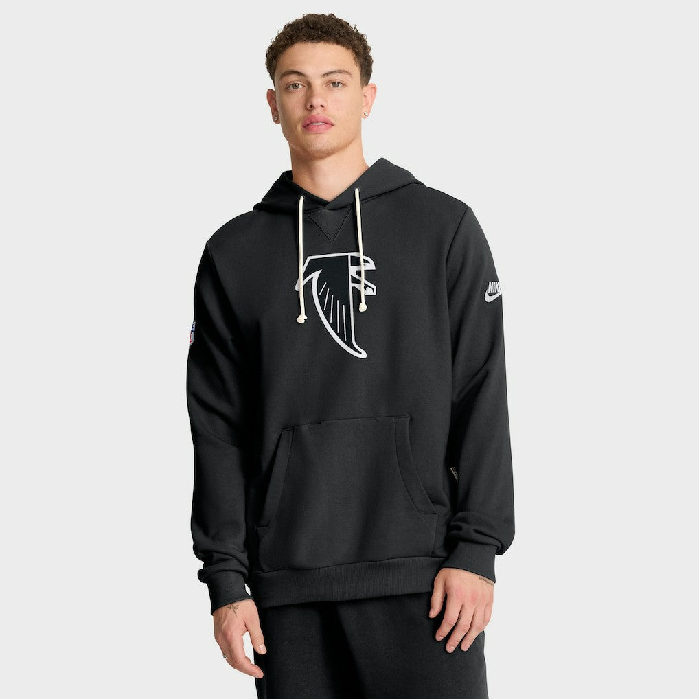 Atlanta Falcons Sideline Standard Issue Alt 2 Dri-FIT Hoodie - Black Hoodies