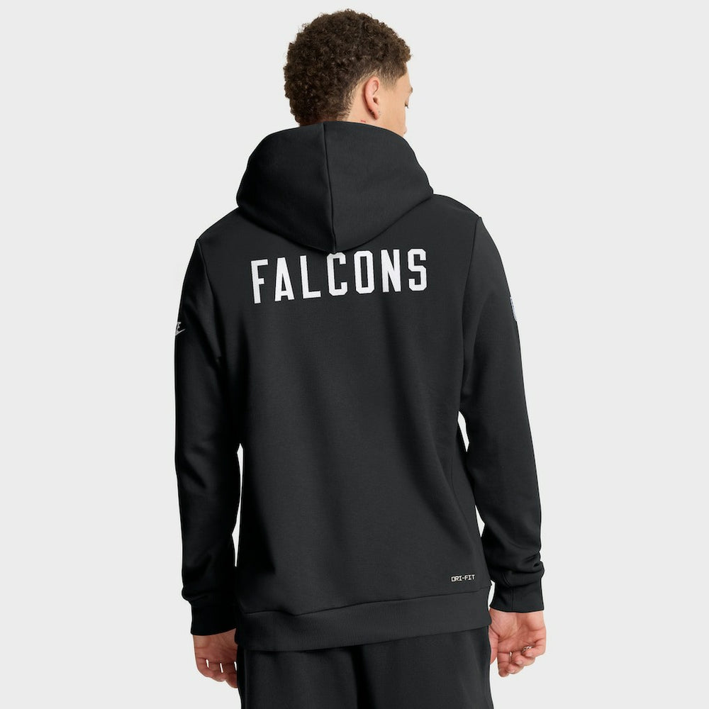 Atlanta Falcons Sideline Standard Issue Alt 2 Dri-FIT Hoodie - Black Hoodies