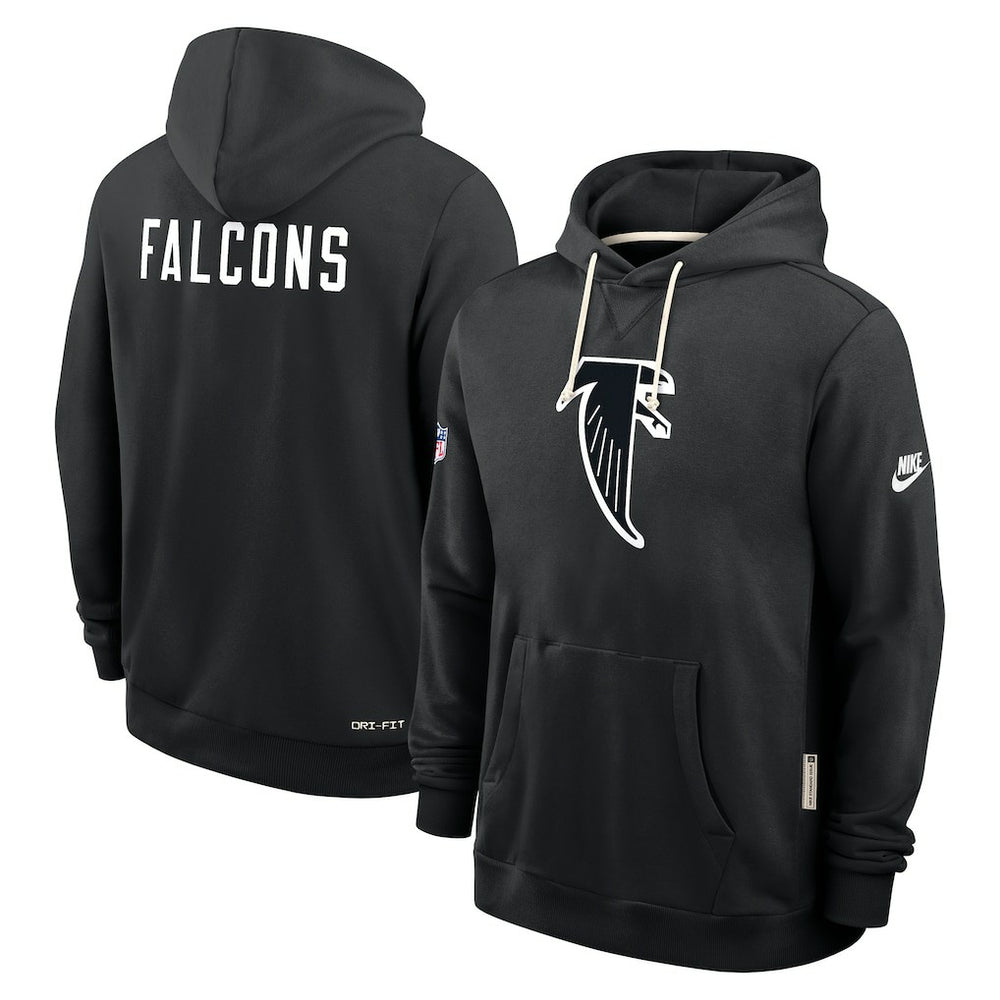 Atlanta Falcons Sideline Standard Issue Alt 2 Dri-FIT Hoodie - Black Hoodies