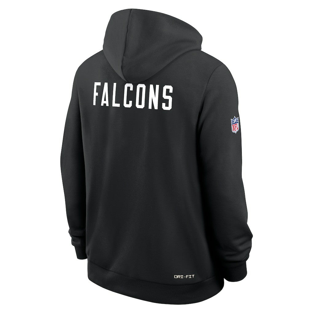 Atlanta Falcons Sideline Standard Issue Alt 2 Dri-FIT Hoodie - Black Hoodies