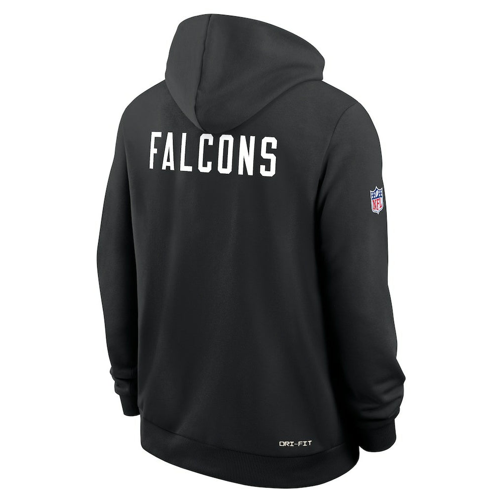 Atlanta Falcons Sideline Standard Issue Alt 2 Dri-FIT Hoodie - Black Hoodies