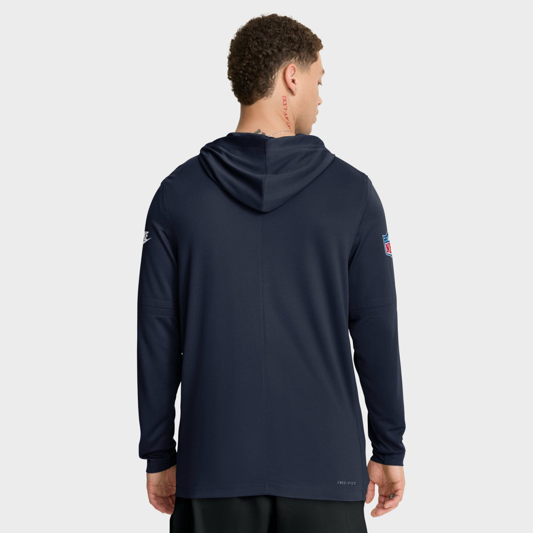 Green Bay Packers The 1923 Classic Pass Accuracy Dri-FIT Long Sleeve Hoodie T-Shirt - Navy Hoodies