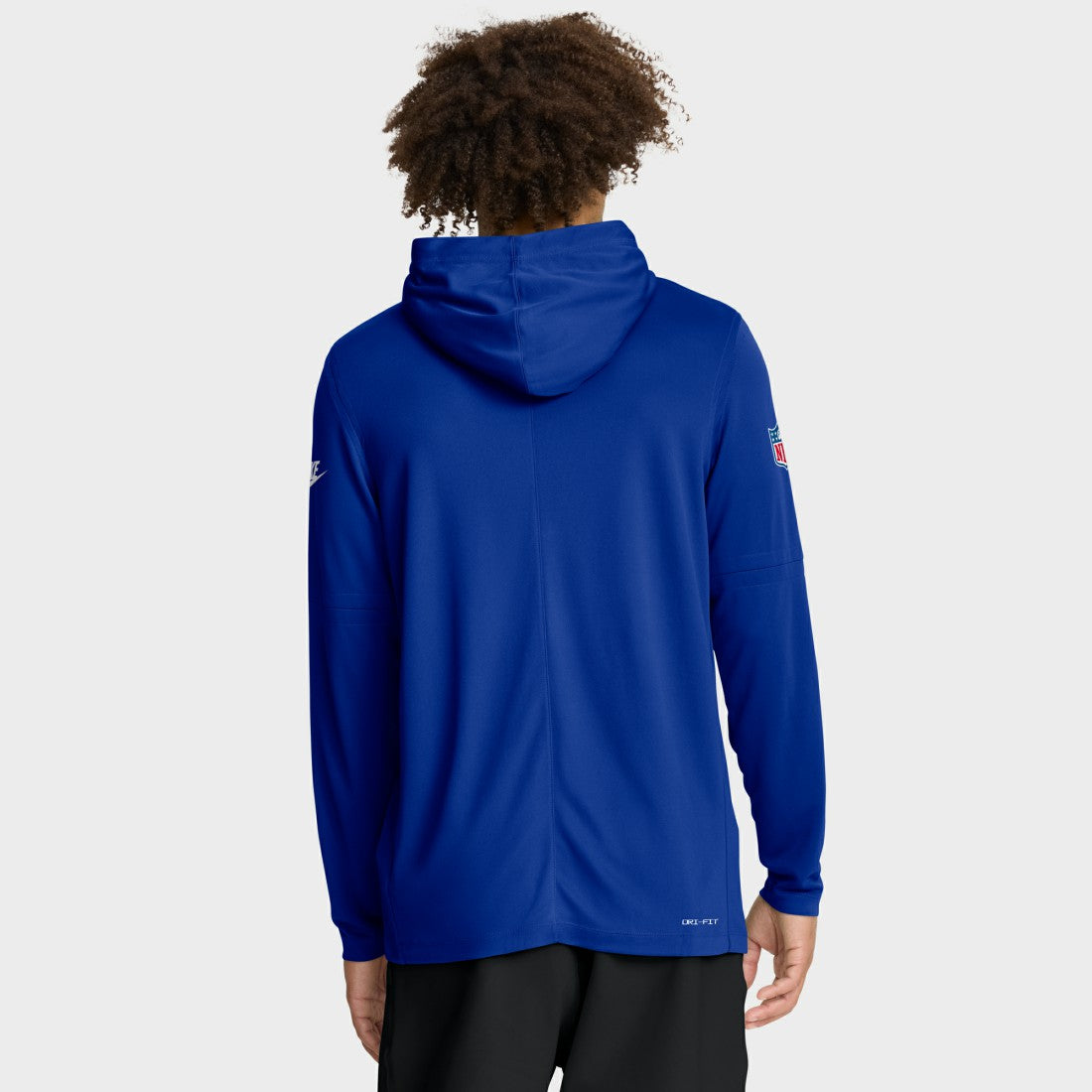 Seattle Seahawks Sideline Pass Accuracy Dri-FIT Long Sleeve Hoodie T-Shirt - Royal Hoodies