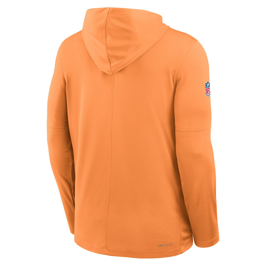 Tampa Bay Buccaneers Sideline Pass Accuracy Dri-FIT Long Sleeve Hoodie T-Shirt - Orange Hoodies