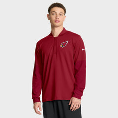 Arizona Cardinals Sideline Dri-FIT Half-Zip Pullover - Cardinal Pullover